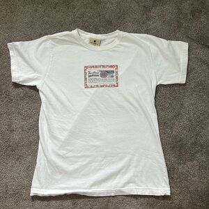 Woolrich Giant Dhalias Cotton Short Sleeve Tee Graphic T-Shirt Small